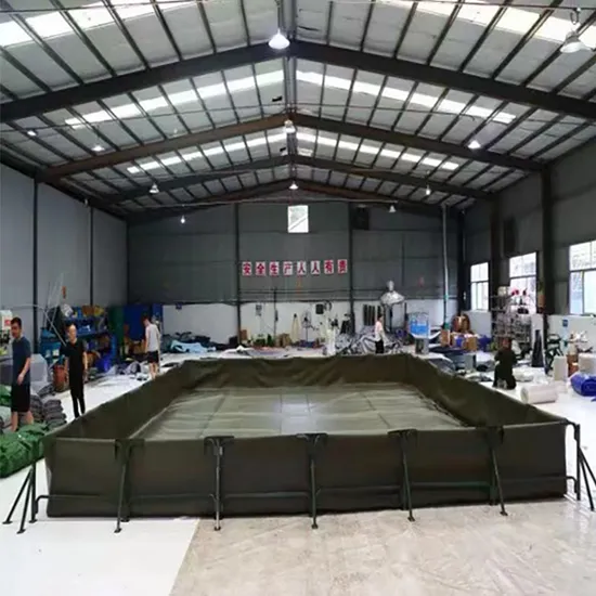 Heavy Duty PVC Truck Spill Oil Containment Berm L Brackets Waterproof Coated Tarpaulin Woven Technics Oil Control Car Accessory Berm